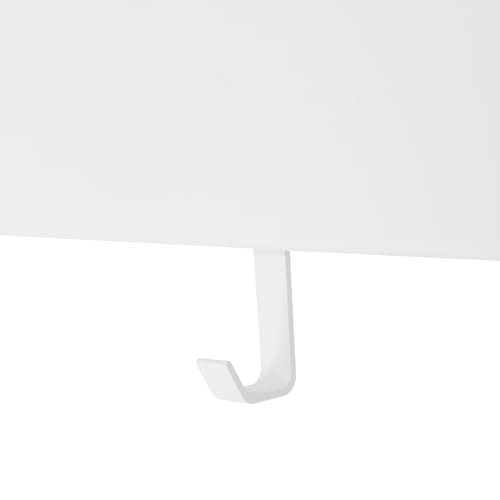 Electric Towel Warmer, Wall-Mounted Towel Heater with Timer, Foldable Shelf, 95-158℉ Temp, Aluminum Plug-in Bath Heater for Bathroom, 100W, IPX4 Water Prevention, 44lbs + 33lbs Capacity (Creamy White)