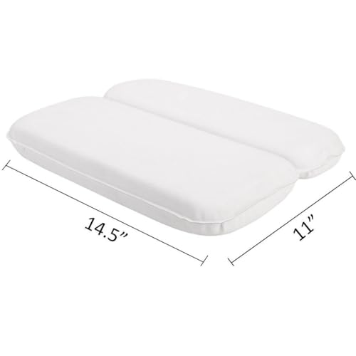 Suction Cup Non-Slip PU Waterproof Sponge Bath Pillow Bathtub Cushion