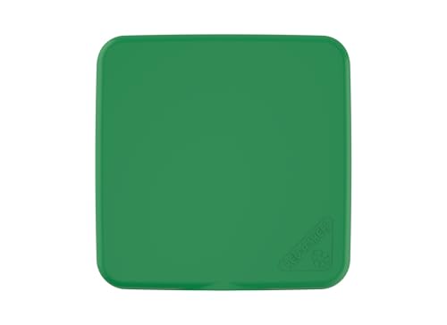 Rev-A-Shelf 27 Qt Under Sink Garbage Can Lid for Base Kitchen and Bathroom Cabinet, Replacement Plastic Trash Bin Lid Only, Green, RV-1024-LID-G-1 - color: Green, size: 27 QT