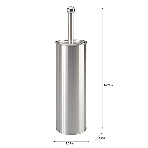 Bath Bliss Stainless Steel Toilet Brush Holder - size: 1 Pack