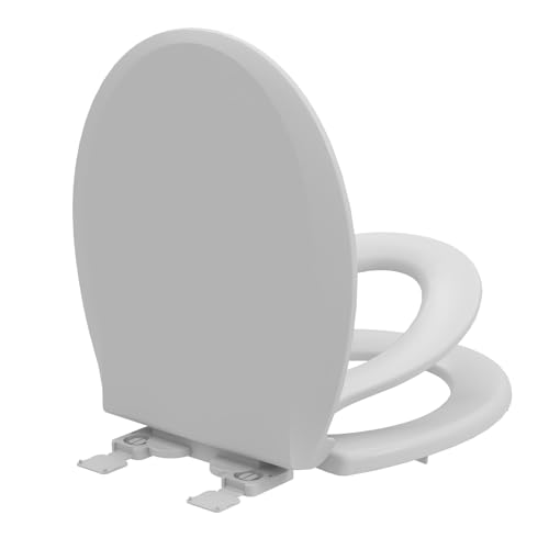 GarveeTech Round Toilet Seat with Built-in Toddler Seat & Slow Close - Potty Training Toilet Seat for Adult and Child, Magnetic Hinge, Safe PP Material, Easy to Clean, White - color: White-2, size: Round with Toddler Seat