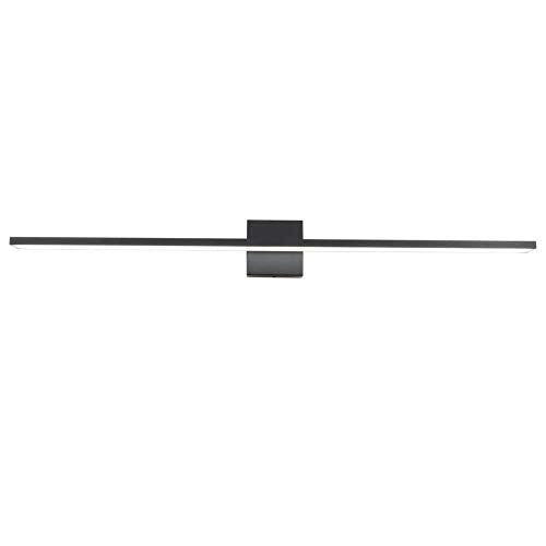 Ralbay 40inch Modern LED Black Vanity Light 36W Frosted Aluminum for Bathroom Vanity Lighting Fixtures Cool White 6000K - color: Black, size: 40 inch