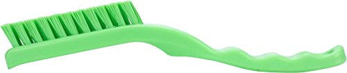 SPARTA Detail Brush Grout Brush, Crevice Brush with Hanging Hole for Bathroom, Kitchens, Countertop, Plastic, 9 Inches, Lime - color: Lime, size: 9 Inches
