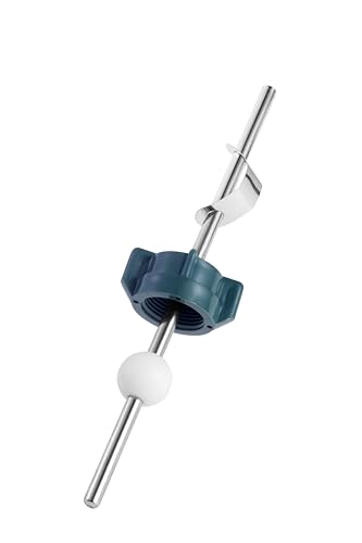 Lavatory Pop-Up Center Piece Assembly,Pop-Up Drain Repair Kit,Fits Most Popular Brands,Replacement for PS2673,PS469 and PSB327,Replacement Bathroom Sink Pivot Rod,0.71inch Ball, Chrome-2PCS - size: 18MM Ball Kit 2 Set