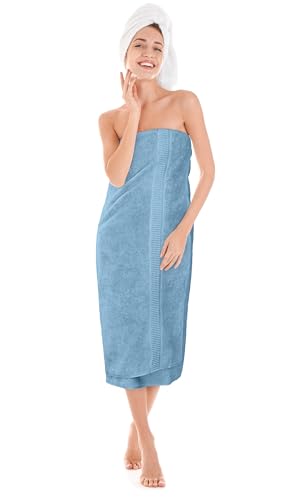 Utopia Towels Luxurious Jumbo Bath Sheet 2 Piece, 600 GSM, 35 by 70 Inches, 100% Ring Spun Cotton, Highly Absorbent and Quick Dry Extra Large Bath Towel, Super Soft Towel, Sky Blue - color: Sky Blue, size: 2 Piece Bath Sheet