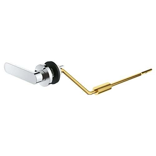 GROHE Essence Left-Hand Toilet Trip Lever, Starlight Chrome - color: Starlight Chrome