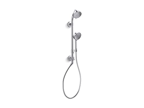 KOHLER 76471-G-CP Awaken 1.75 GPM Retrofit Shower - Includes Shower Head, Hand Shower, Slide Bar and Hose, Polished Chrome - color: Polished Chrome