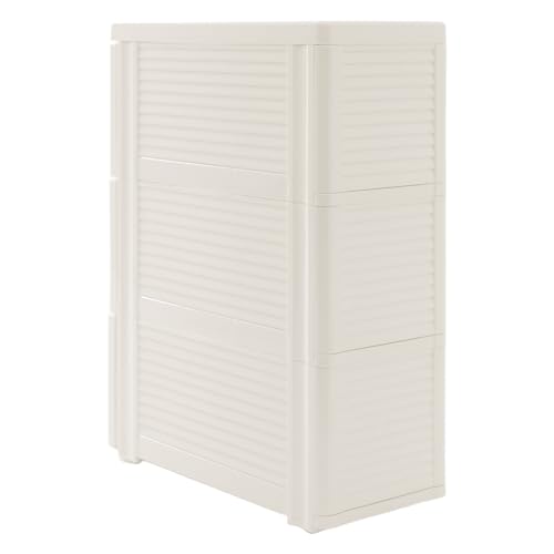 3 Drawers Slim Bathroom Storage Cabinet,Narrow Plastic Storage Cart,Rolling Dresser on Wheels for Bedroom,Living Room,Bathroom,Kitchen - size: 3 Drawers