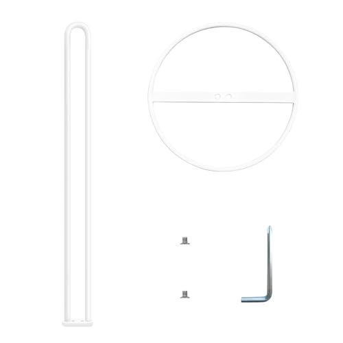 Toilet Paper Holder Stand, OBODING, White Freestanding Toilet Paper Holder for Storing 3 Rolls of Toilet Papers (White) - color: White