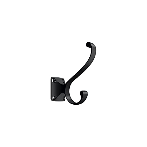 Heavy Duty,Coat N Hat Hook Black - color: Black