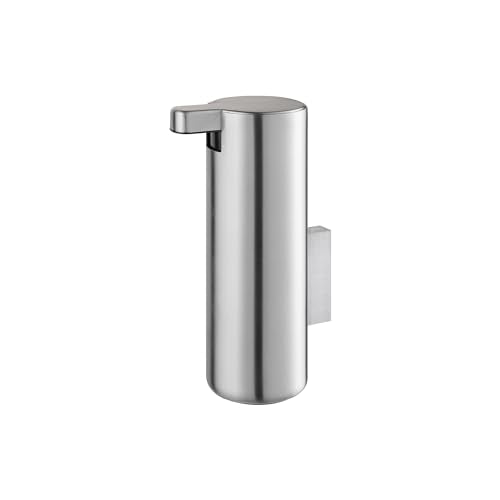 blomus MODO Wall Mounted Soap Dispenser - Brushed Stainless - 6oz - color: Brushed/Matte Stainless Steel
