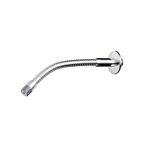 Plumb Pak Keeney K780CP Stylewise 11.5" Flexible Memory Flange Finish Shower Arm, Polished Chrome