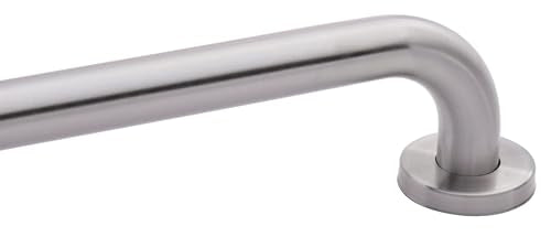 48" Stainless Steel Restroom Grab Bar - size: 48 Inch