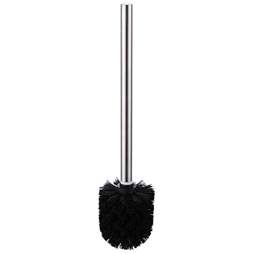 Angle Simple Toilet Brushes Refills, Toilet Bowl Scrubber Head 3 PCS | Replacement Toilet Brush Head Only, No Holder, Stainless Steel Wand with Sturdy Plastic Bristles for Easy Use