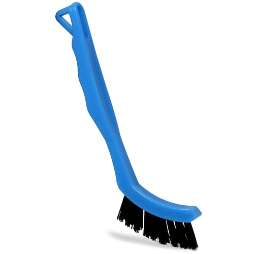 Grout Brush - 6 Pk Grout Cleaner Brush - Shower Tile Scrubber - Crevice Cleaning Brushes - Grout Scrub Brush with Handle for Floor, Kitchen