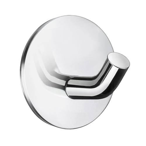 SMEDBO Adhesive Hook Sideline for Shower Squeegee Dk2130 of Chromed Stainless Steel, Silver