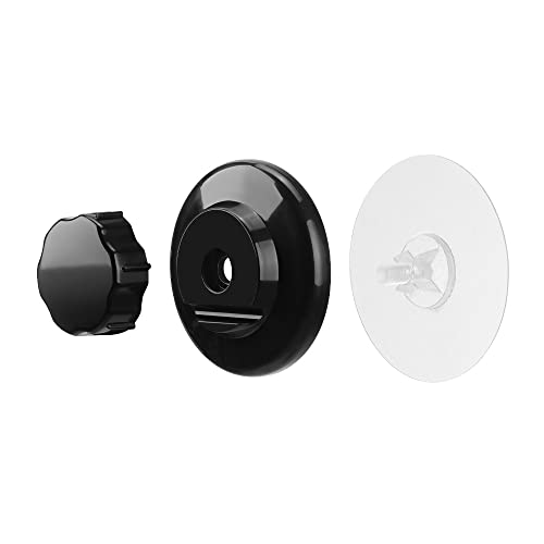SANNO Suction Cup Shower Caddy Bathroom Caddies Storage Combo Organizer, No Damage Suction Cup,Rustproof Wire Basket for Kitchen Bathroom, Black,pack of 2 - color: black