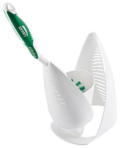 Libman 17 in. Angled Toilet Bowl Brush Set - 1 Each