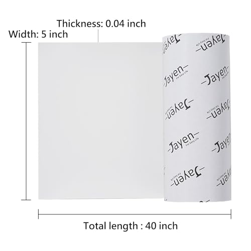 Non Slip Self Adhesive Silicone Cuttable Furniture Pads - 5x40 inch | widely used, functionality, easy to use - color: 5x40 White