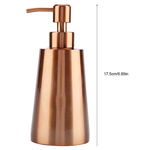 304 Stainless Steel Liquid Dispenser Countertop Pump Lotion Bottle Sink Liquid Lotion Dispenser Pump Storage Holder Bottle for Kitchen Bathroom