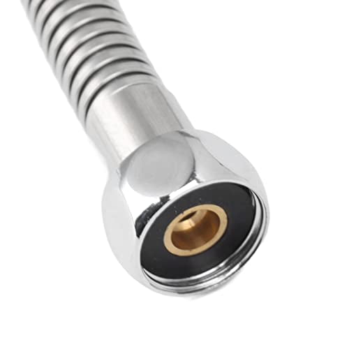 TOPINCN Shower Hose, 59 Inch Stainless Steel Shower Hose Extra Long Pressure Easy to Install for Bathroom (Electroplating)