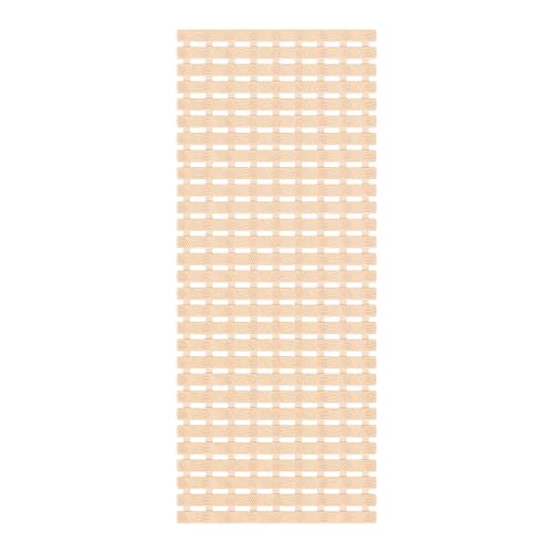 Bathtub Mat Non Slip - for Inside Bath Tub & Shower, Large 40x16 Inch, 261 Strong Suction Cups, Soft Textured Surface, Fast Drain & Quick Dry, Bathroom Safety Mat, Beige, Matace - color: Beige, size: 40" x 15.8" (Rectangular)