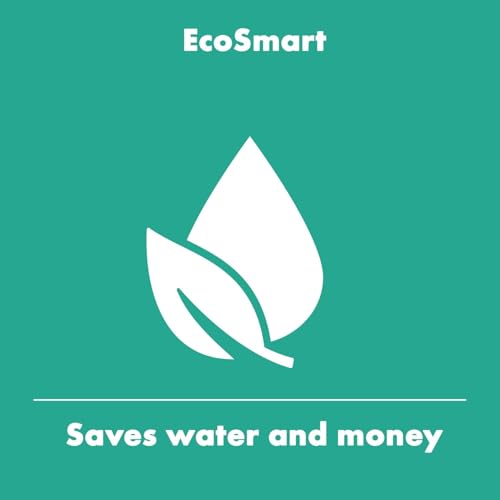 hansgrohe Croma Crometta E 240 1jet Showerpipe Reno EcoSmart 9 l/min chrome 27289000, without thermostat/mixer - size: without thermostat/mixer, style: 1 spray mode + EcoSmart water saving
