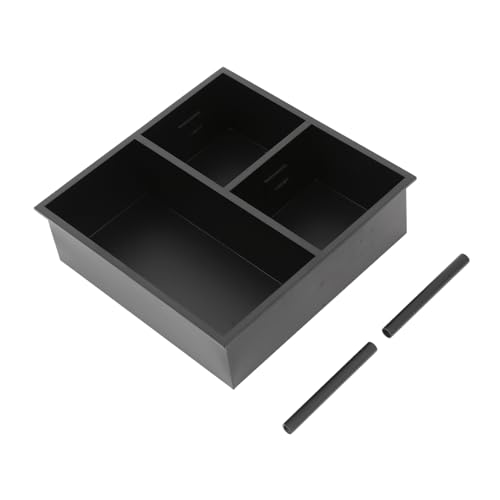 Dual Toilet Roll Holder, Recessed Toilet Paper Holder 304 Stainless Steel | Toilets Paper Holders Horizontal Toilets Paper Niche Toilet Niche Dispenser with Storage 12.2 LX 3.94W X 12.2H in (Black) - color: Black