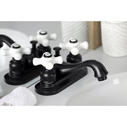Kingston KB601PX 4" Centerset Bathroom Faucet, Polished Chrome