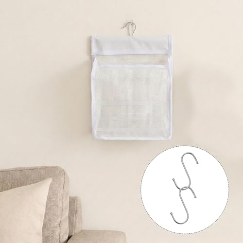 Mesh Shower Caddy Hanging, Hanging Mesh Shower Caddy Organizer, Portable Bathroom Storage Bag With Rotatable Hook For Dorm, Gym, Travel, RV And Swimming