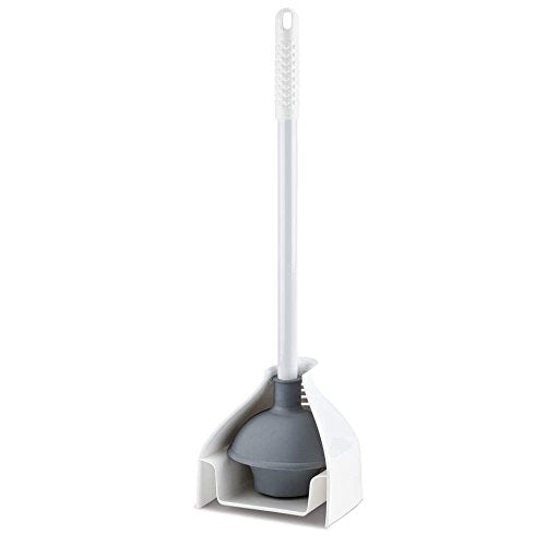 Libman Toilet Plunger & Caddy Set