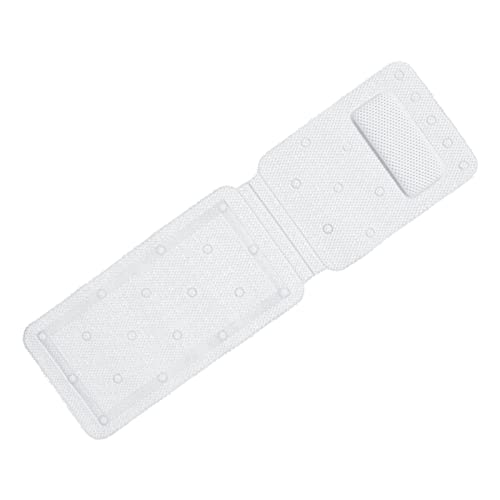 Full Body Bath,Full Body Bath Pillow Mat,1 Spa Mattress Non-Slip Luxury Cushion Soft Breathable Quilted Bathtub Mat Bath Pillows for Tub Neck and Back Support