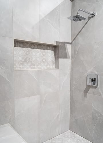USA - Ready for Tile Niche Preformed Bathroom Recess It Shower Shampoo Shelf (16" X 32")