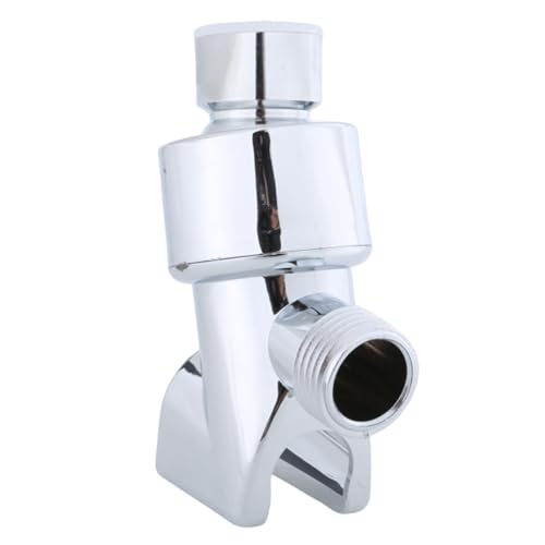 Standard 1 / 2 " IPS Shower Arm Mount Handheld Shower Head Holder Adjustable Bracket Premium Brass Pivoting Ball Joint Heavy Duty Wand Cradle Bathroom Replacement Parts