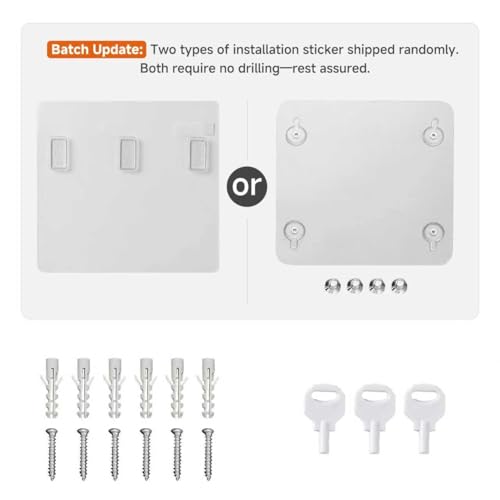 Shower Soap Dispenser Wall Mounted No Drill Shampoo Dispenser for Shower Wall Shampoo and Conditioner Dispenser Bathroom Hotel 3 * 300ml White with Labels - color: White