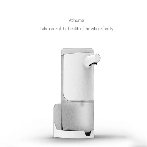 Foaming Soap Dispenser, Touchless & Rechargeable, Fingerprint-Resistant Matte Finish, Automatic Foam Soap Dispenser for Bathroom & Kitchen Countertop