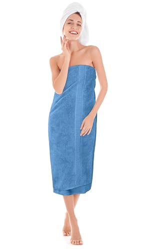 Utopia Towels Jumbo Bath Sheets, 2 Pack, 35x70 in, 600 GSM Cotton, Electric Blue - color: Electric Blue, size: 2 Piece Bath Sheet