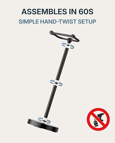 RARXTR Toilet Paper Holder Stand, Modern Bathroom Free Standing Toilet Paper Roll Holder, Stainless Steel Tissue Rack, Rust-Proof & Heavy Stable Base (Matte Black) - color: Matte Black, size: Free Standing