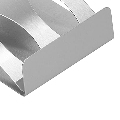 Stainless Steel Toothbrush Holder with 3-Hole Design – Punch- SelfAdhesive Wall Mount for Bathroom, Tile, Glass & Mirror – - Wash Cup & (Double Hole Toothbrush Holder) - size: Double hole toothbrush holder