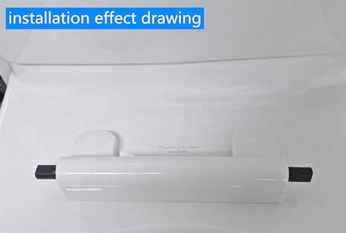 Toilet Seat Parts, Toilet Cover Repair Kit 1150464-0/1109093-0 Hinge Kit Hinges Assembly for Elongated Toilet Seat Compatible with Kohler