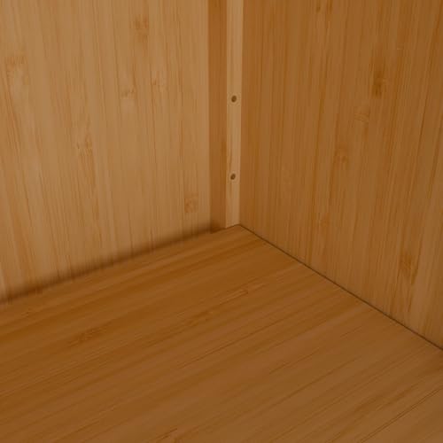 Bookcase Storage Cabinet, 41 Inch Multi-Scene Use Large Capacity Single Door Locker with One Shelf,for Kitchen Home