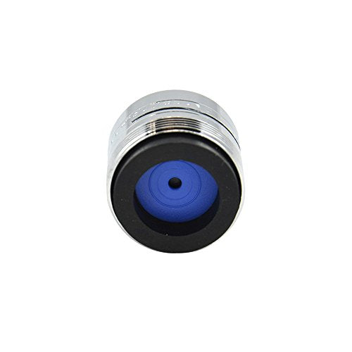 Danco 15/16"-27M x 55/64"-27F Chrome Dual Thread Slotted Water-Saving Aerator, 10489