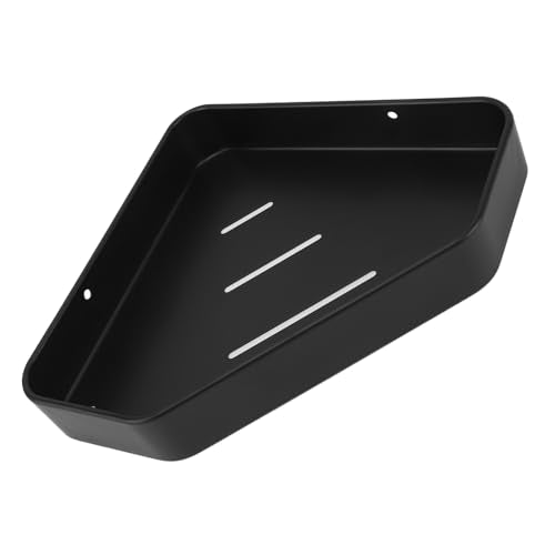 Space Aluminium Corner Shower Shelf, Wall Mounted Rustproof Bathroom Storage, Easy Installation, No Punching Required, Large Capacity for Toiletries and Cosmetics