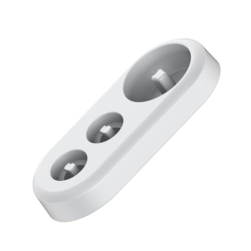 Toothbrush Holder, Replacement Stand Base Compatible with Oral B Electric Toothbrush and 2 Toothbrush Heads Cover, Toothbrush Organizer for Bathroom Storage