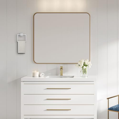 Polished Chrome Towel Ring Square Hand Towel Holder Towel Hanger Bathroom Hardware Accessories Stainless Steel Wall-Mounted Towel Rack - color: Polished Chrome, size: 1 Pc