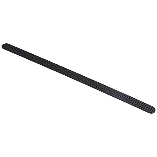 Anti-Skid Tape, 38x2cm Bathroom Anti Slip Tape Safety No Skid Strip Adhesive Sticker for Bathtub Ceramic Floor Bathrooms, Stairs, Decking(Black) - color: Black