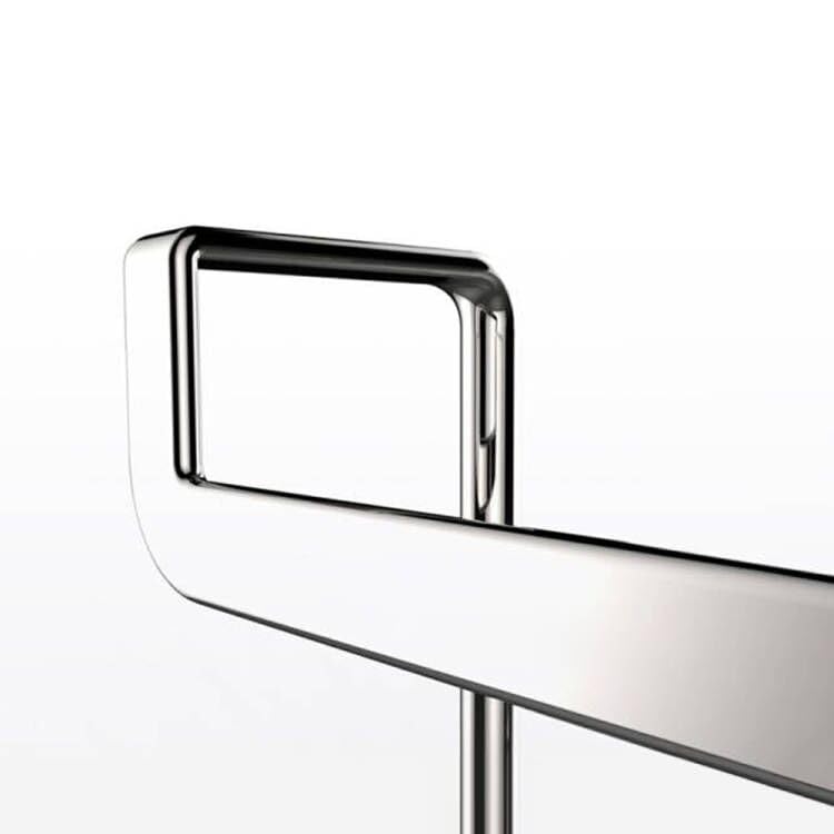 Over Cabinet Drawer Double Hooks 304 Stainless Steel Narrow Door Hook for Kitchen, Bathroom, Drawer, Wardrobe Door, Cabinet Door, Office Cubicle Partition Hook Pack of 4