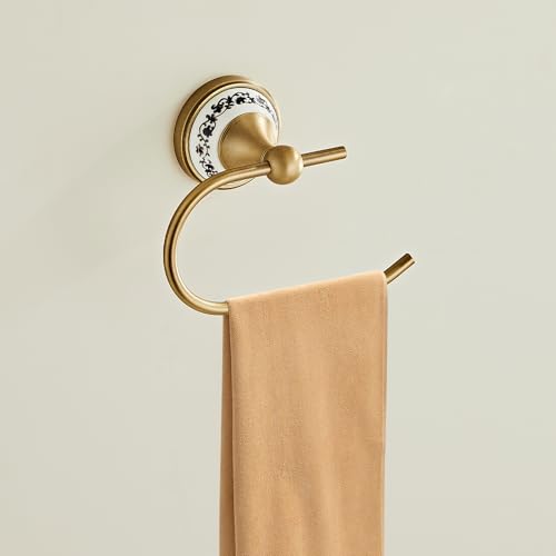 Wall Mounted Bathroom Kitchen Antique Toilet Paper Holder, Open Arm Towel Holder, Tissue Holder, Bathroom Kitchen Tissue Roll Holder YIGUANXIN - color: Antique, size: Toilet Paper Holder