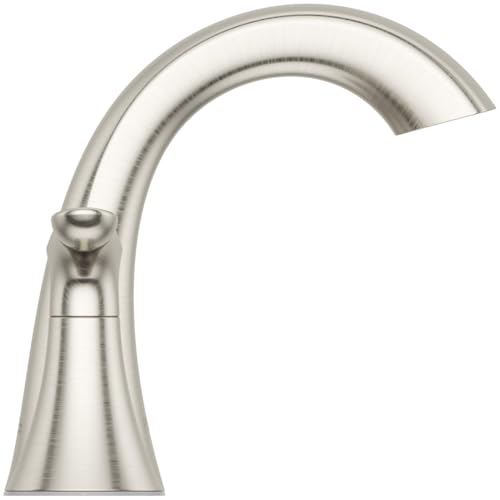 Pfister Weller 8 inch Widespread 3 Hole Bathroom Sink Faucet with 2 Handle Polished Chrome Finish, Metal Pop-Up Drain Assembly and 1.2 GPM Flow Rate for Vanity LG49WR0C - color: Polished Chrome, size: 1 Pack