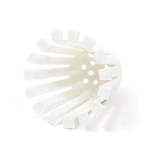 TubShroom Toss 21pk Disposable Bath Tub Drain Strainers - Hair Catcher Snare for Shower Bathtub to Prevent Clogged Drains, Traps Human and Pet Hair, One Year Supply (White) - color: White